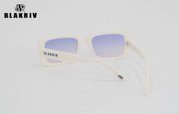 BlakRiv White Square Women Sunglasses - Image 2