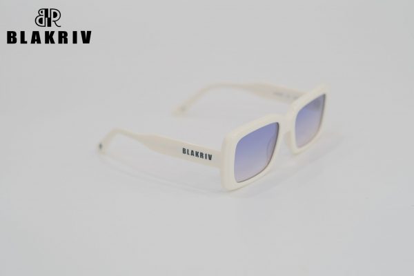 BlakRiv White Square Women Sunglasses - Image 3