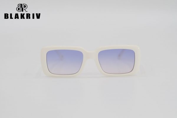 BlakRiv White Square Women Sunglasses