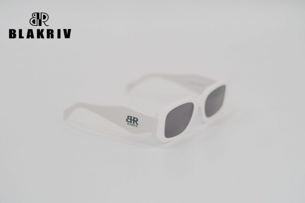 BlakRiv Logo Black Rectengle Women Sunglasses - Image 2