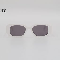 BlakRiv Logo Black Rectengle Women Sunglasses