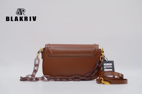 BlakRiv Sigourney Crossbody Bag In Brown - Image 4