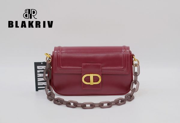 BlakRiv Sigourney Crossbody Bag In Red