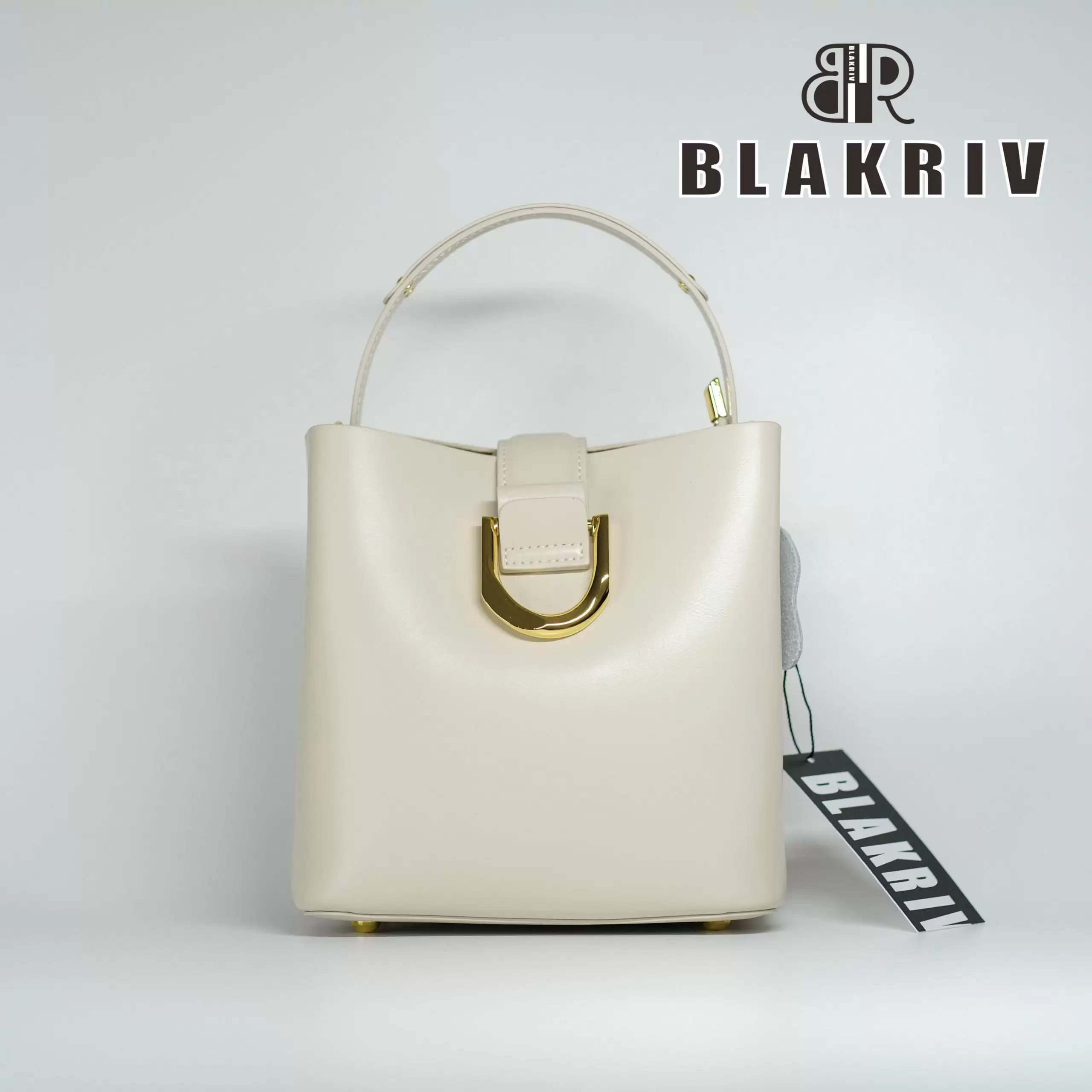 Blakriv Evelyn Metallic-Buckle Top Handle Bag