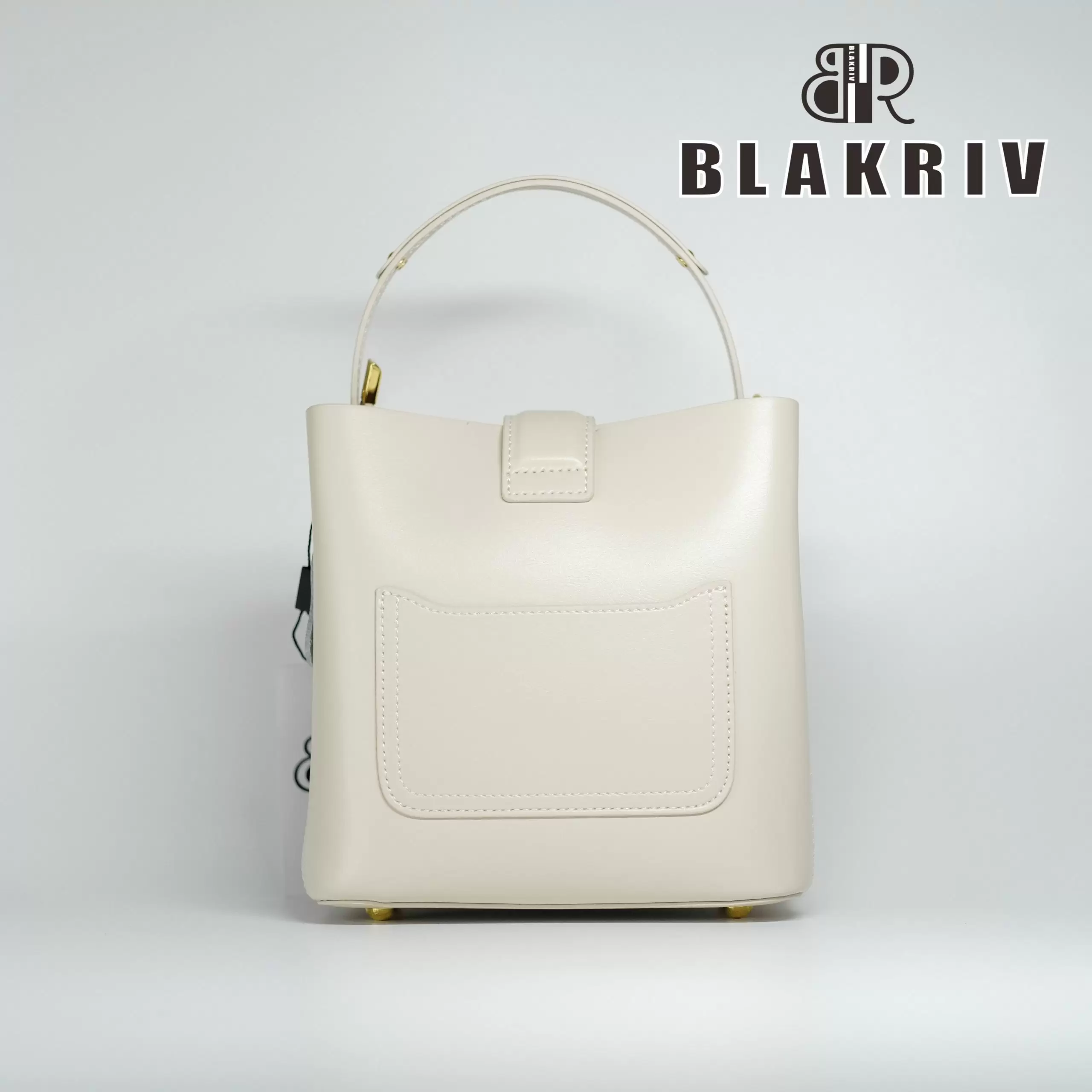 Blakriv Evelyn Metallic-Buckle Top Handle Bag - Image 3
