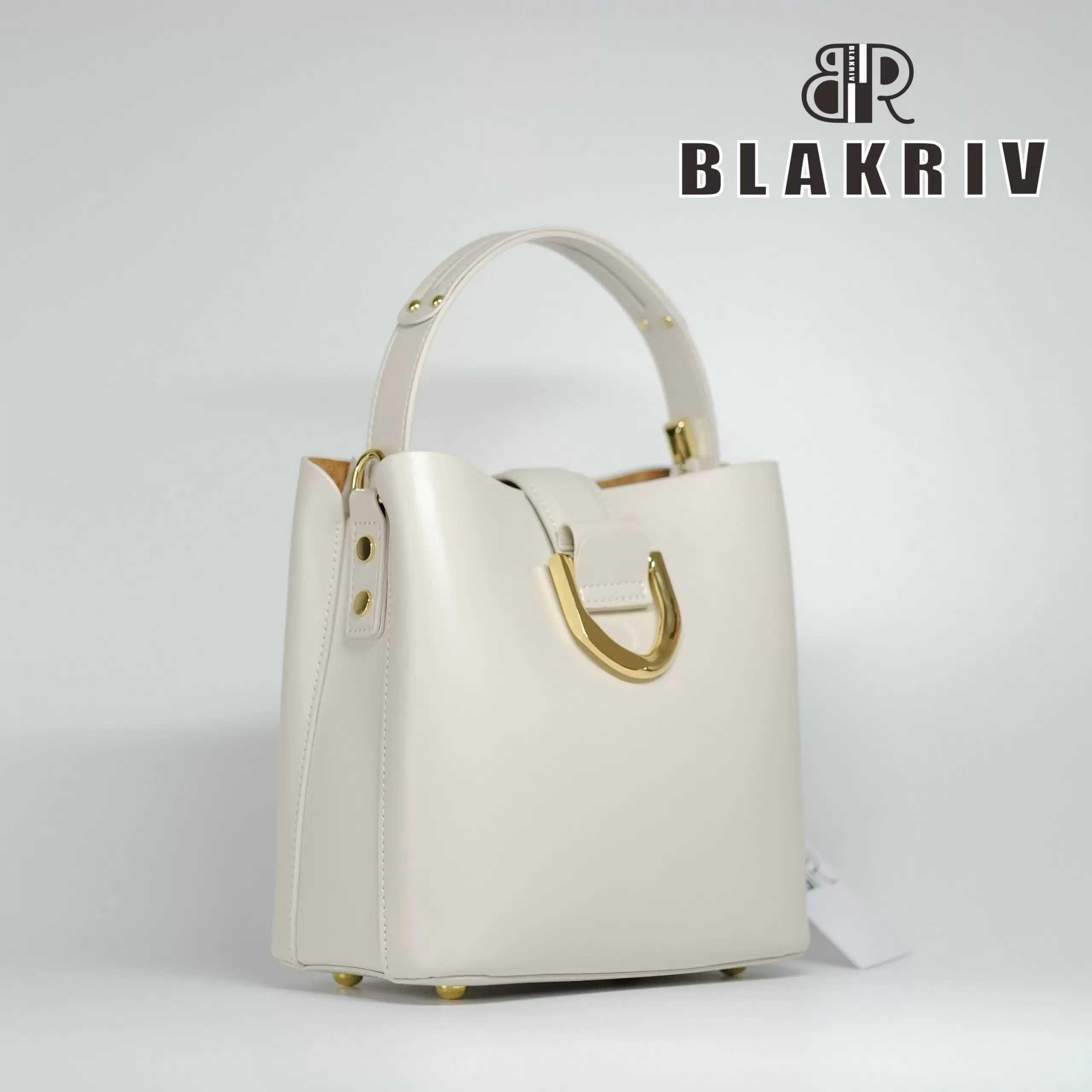 Blakriv Evelyn Metallic-Buckle Top Handle Bag - Image 2