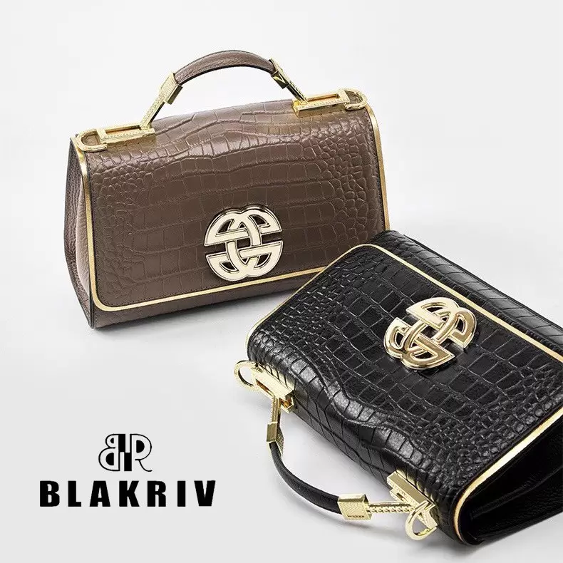 Blakriv Peyton Croc-Embossed Multi Crossbody
